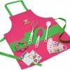 Curious Chef Chef Kit - 11 Piece Green And Pink Set -Curious Shop tcc50186 11pc girls chef kit popup