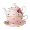 Royal Albert New Country Roses Collection Tea For One | Pink