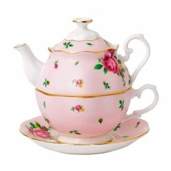 Royal Albert New Country Roses Collection Tea For One | Pink