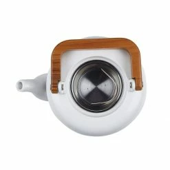 BonJour 4-Cup Ceramic Teapot | Matte White -Curious Shop teapot4