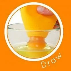 Tovolo Yolk-Out(TM) Egg Yolk Separator - Silicone -Curious Shop tovolo yolkout2 81 3194
