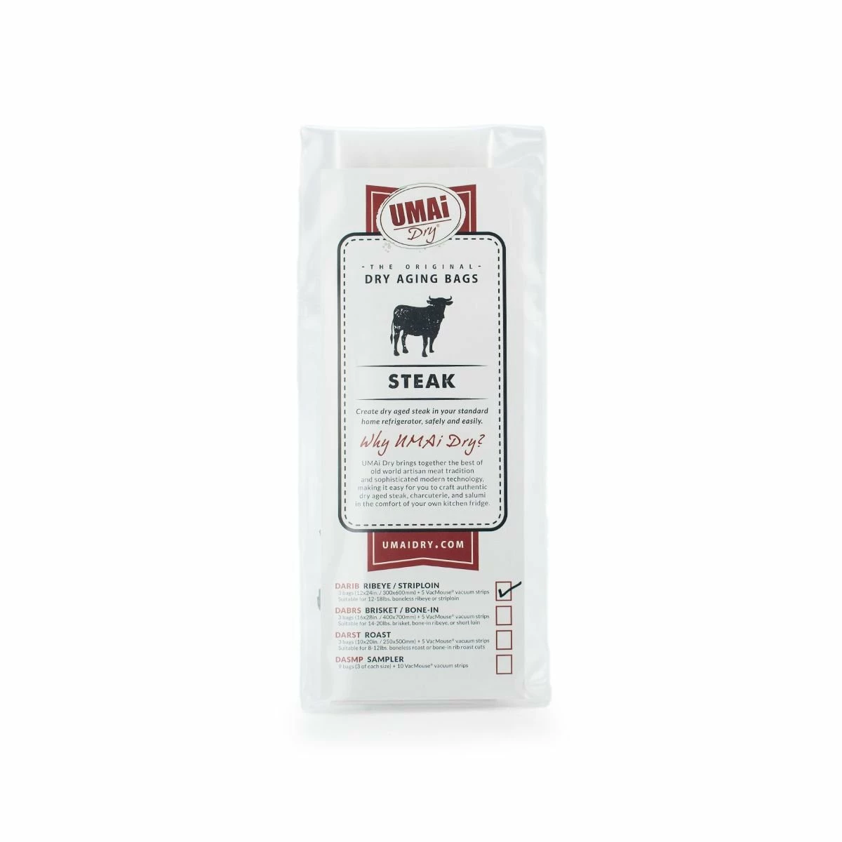 UMAi Dry Artisan Dry-Aging Steak Bags Pack 3 UMAi Dry Artisan Dry-Aging Steak Bags Pack