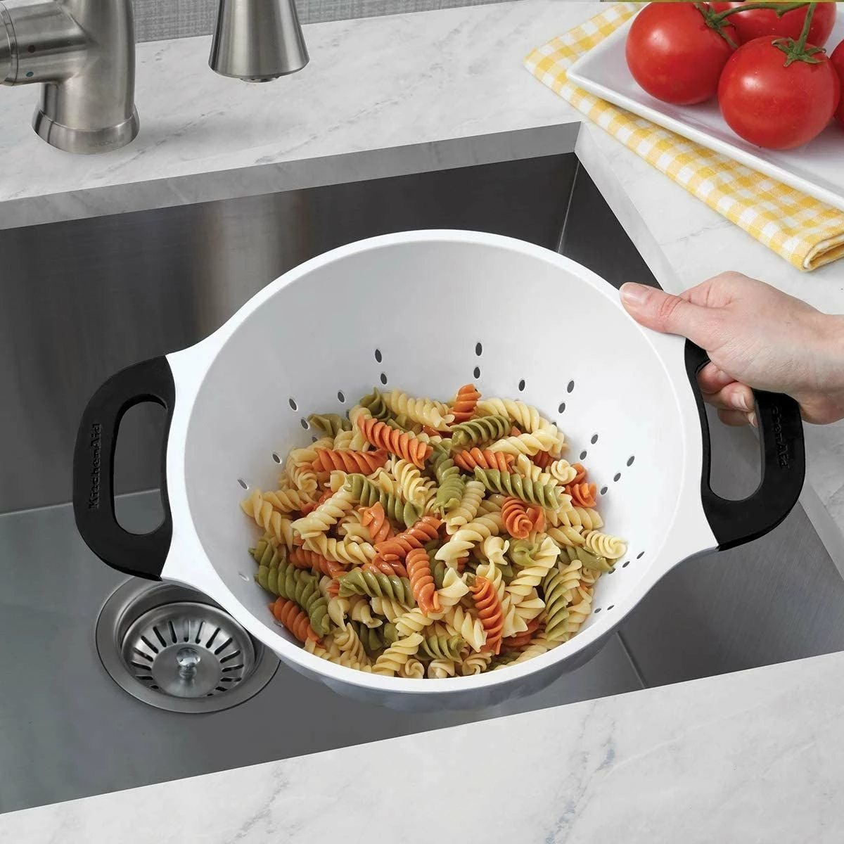 KitchenAid Non-Electrics KitchenAid Universal 5 Qt. Colander | White 5 KitchenAid Non-Electrics KitchenAid Universal 5 Qt. Colander | White - Image 3