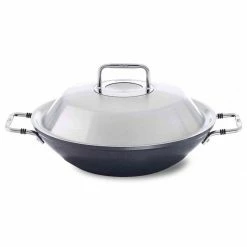 Fissler Adamant® Nonstick Wok With Metal Lid | 12.25"
