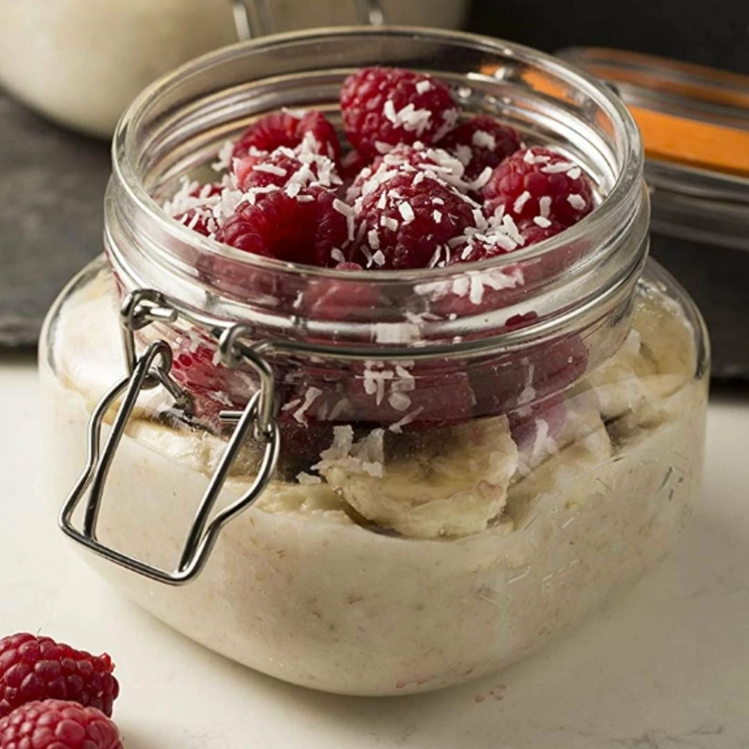 Kilner Square Swing Top Glass Jar | 17oz 4 Kilner Square Swing Top Glass Jar | 17oz - Image 2